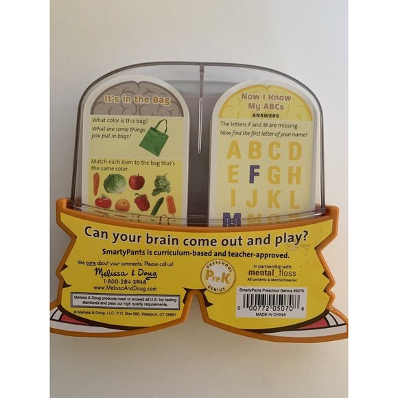 Lot Melissa & Doug Smarty Pants PreK - Brain Quest 300 Questions Answers Kinder - Picture 4 of 8